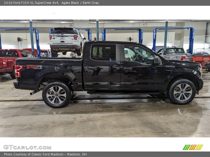 Agate Black / Earth Gray 2019 Ford F150 XL SuperCrew 4x4