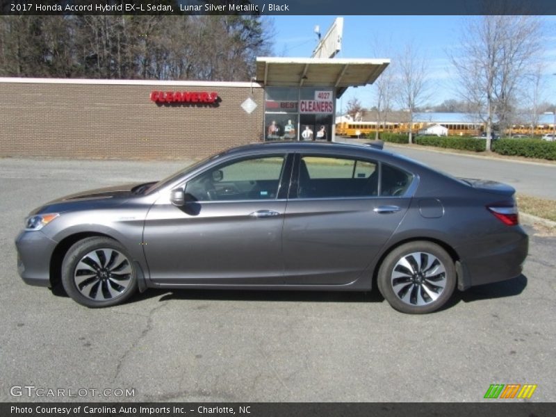 Lunar Silver Metallic / Black 2017 Honda Accord Hybrid EX-L Sedan