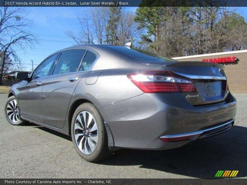 Lunar Silver Metallic / Black 2017 Honda Accord Hybrid EX-L Sedan