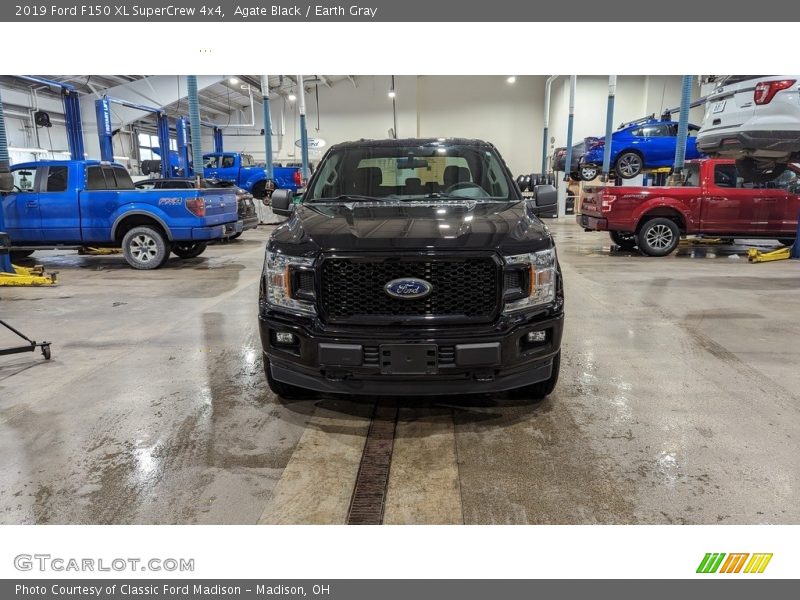 Agate Black / Earth Gray 2019 Ford F150 XL SuperCrew 4x4