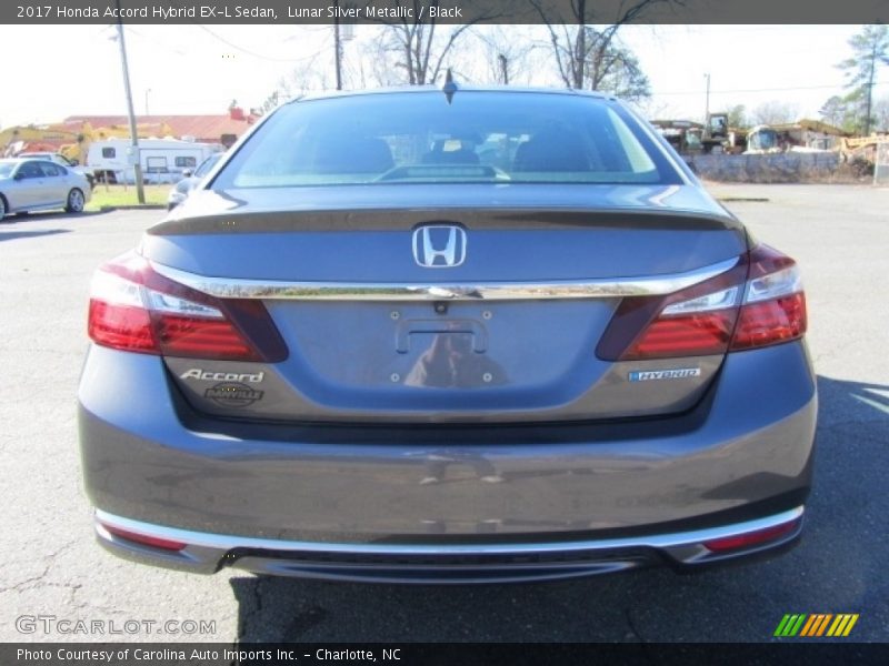 Lunar Silver Metallic / Black 2017 Honda Accord Hybrid EX-L Sedan