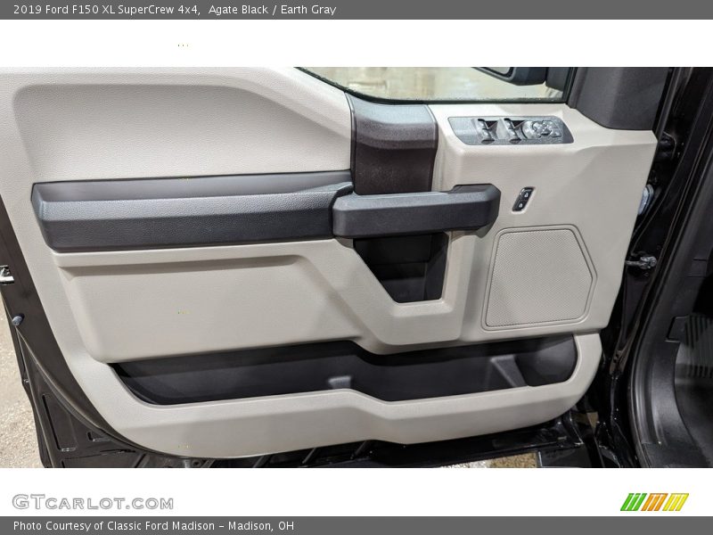 Agate Black / Earth Gray 2019 Ford F150 XL SuperCrew 4x4