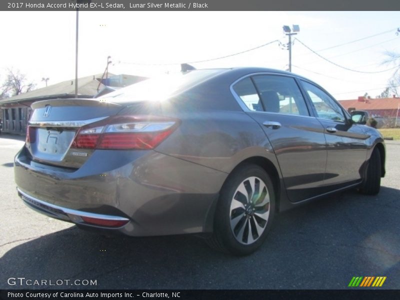 Lunar Silver Metallic / Black 2017 Honda Accord Hybrid EX-L Sedan