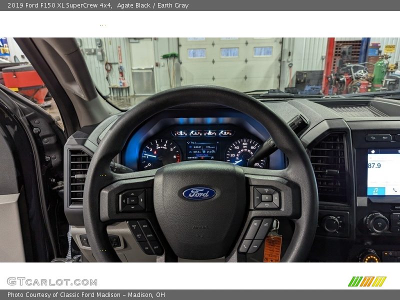 Agate Black / Earth Gray 2019 Ford F150 XL SuperCrew 4x4