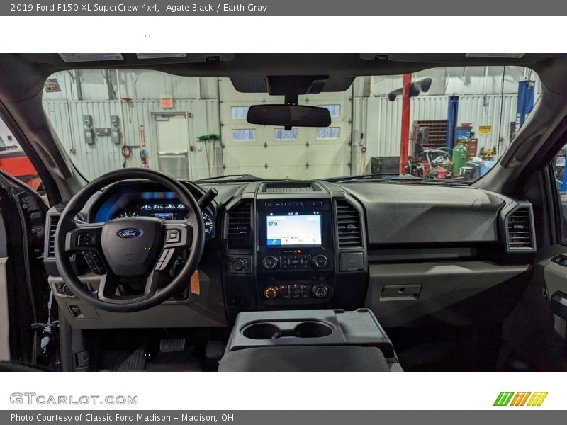 Agate Black / Earth Gray 2019 Ford F150 XL SuperCrew 4x4
