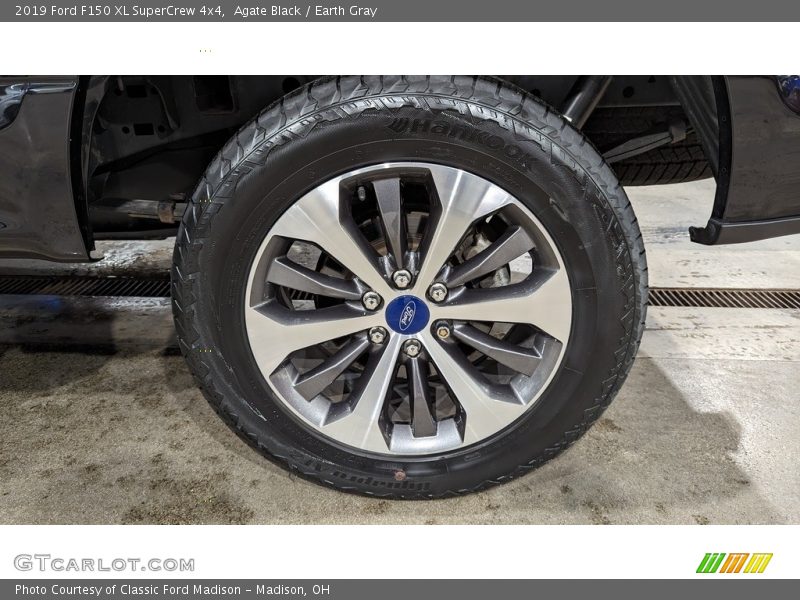Agate Black / Earth Gray 2019 Ford F150 XL SuperCrew 4x4
