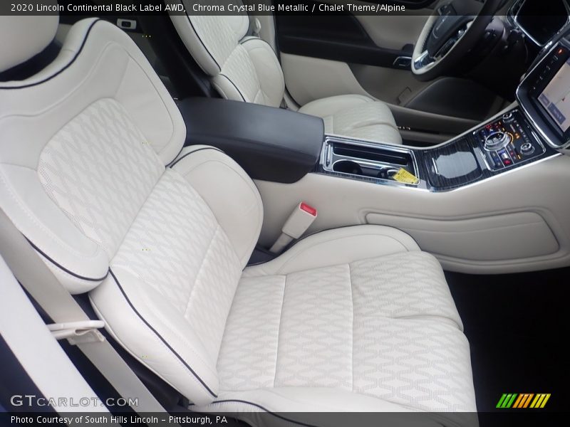 Front Seat of 2020 Continental Black Label AWD