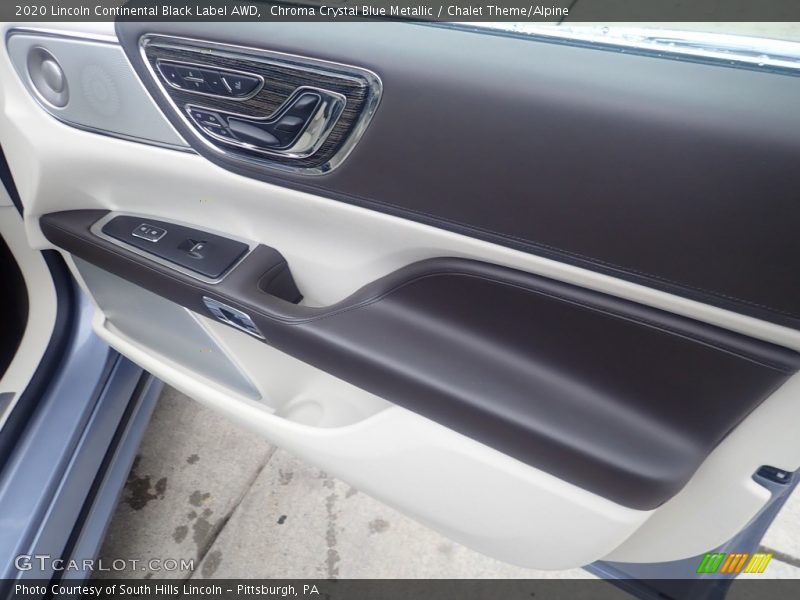 Door Panel of 2020 Continental Black Label AWD