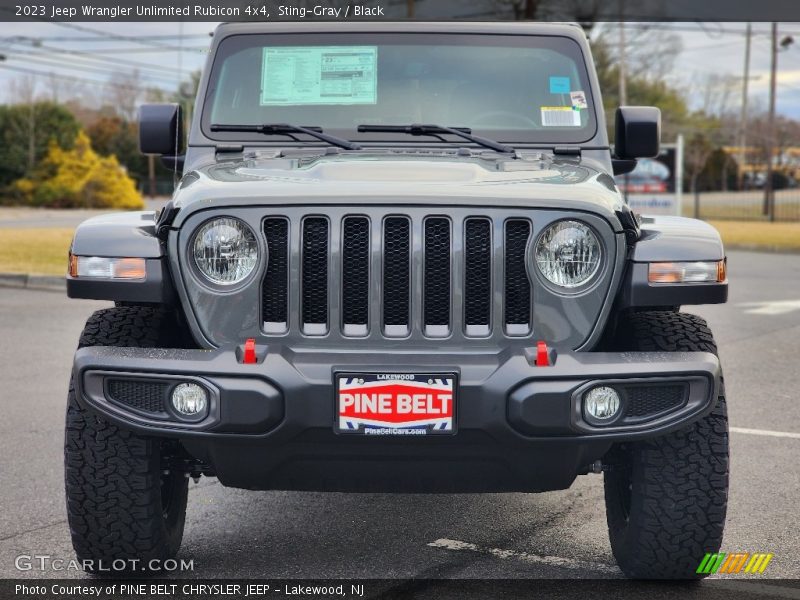 Sting-Gray / Black 2023 Jeep Wrangler Unlimited Rubicon 4x4