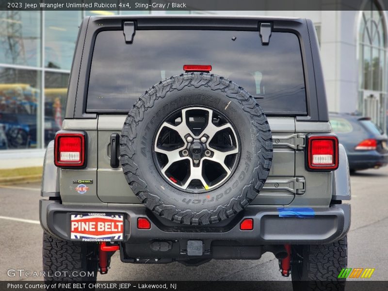 Sting-Gray / Black 2023 Jeep Wrangler Unlimited Rubicon 4x4