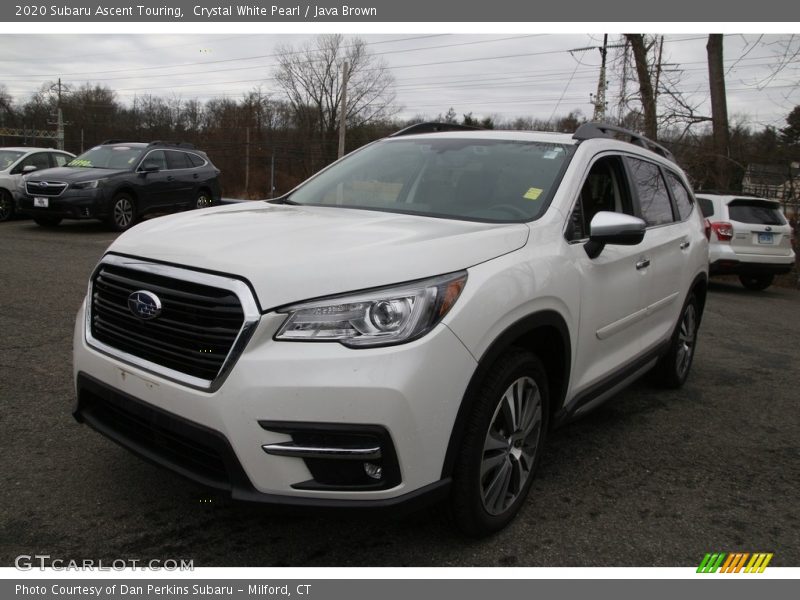 Crystal White Pearl / Java Brown 2020 Subaru Ascent Touring