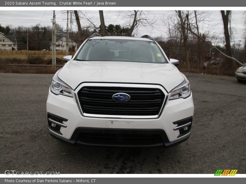 Crystal White Pearl / Java Brown 2020 Subaru Ascent Touring