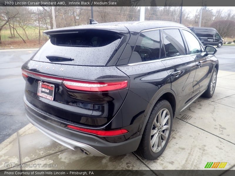 Infinite Black / Medium Slate 2020 Lincoln Corsair Standard AWD