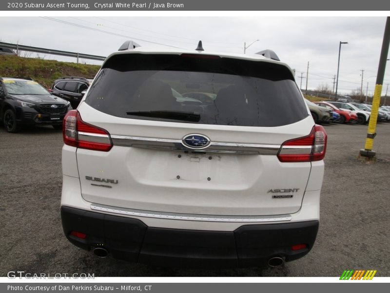 Crystal White Pearl / Java Brown 2020 Subaru Ascent Touring