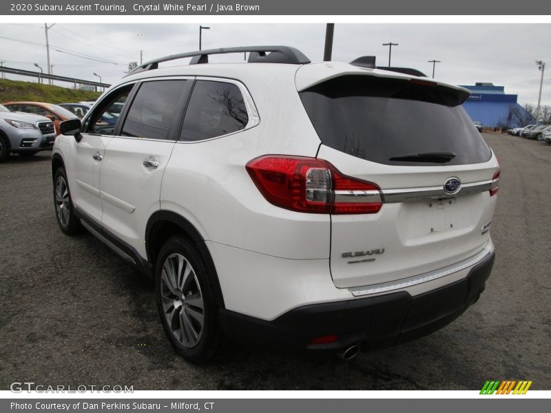 Crystal White Pearl / Java Brown 2020 Subaru Ascent Touring