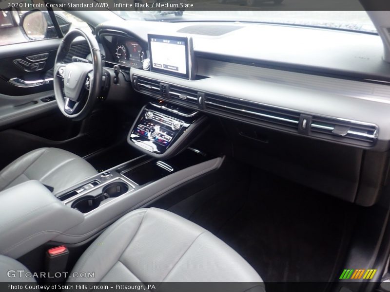 Dashboard of 2020 Corsair Standard AWD