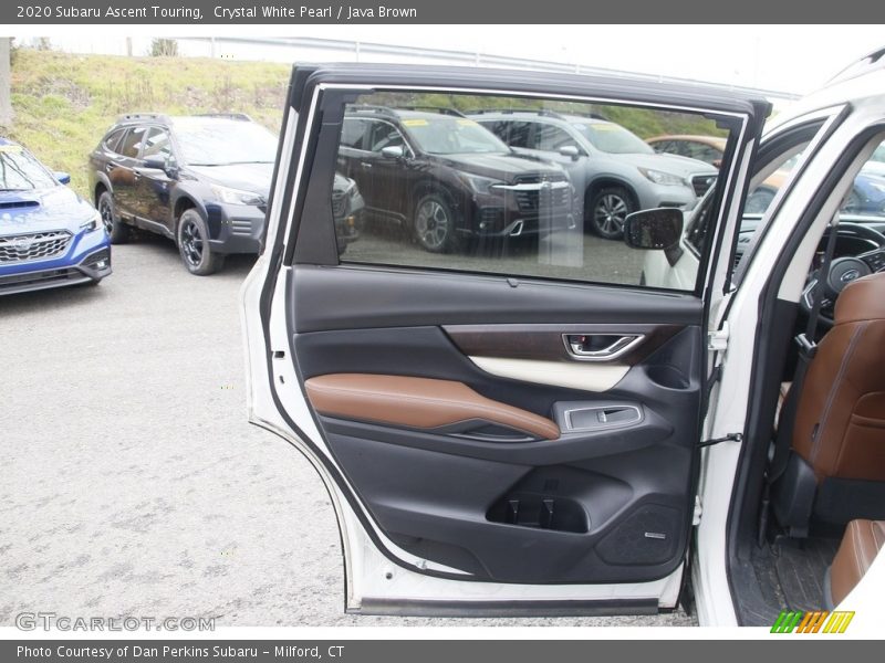 Crystal White Pearl / Java Brown 2020 Subaru Ascent Touring