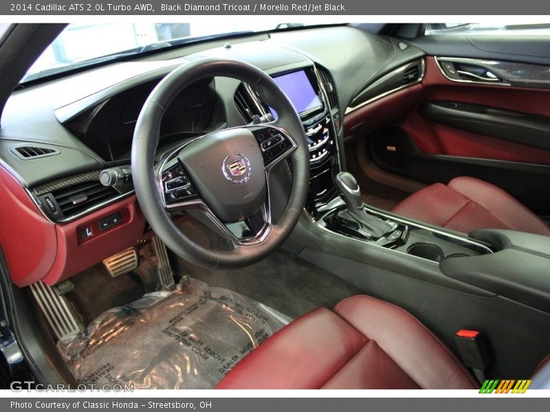  2014 ATS 2.0L Turbo AWD Morello Red/Jet Black Interior