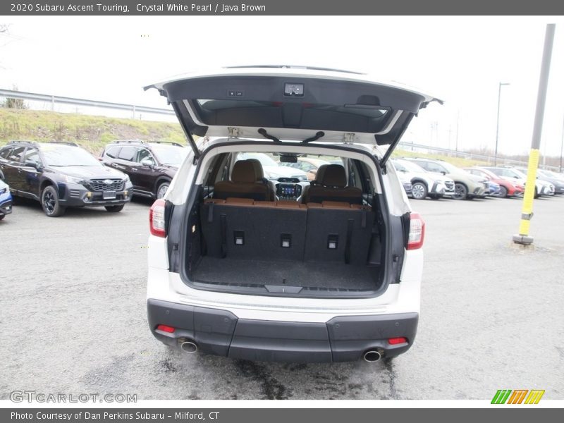 Crystal White Pearl / Java Brown 2020 Subaru Ascent Touring