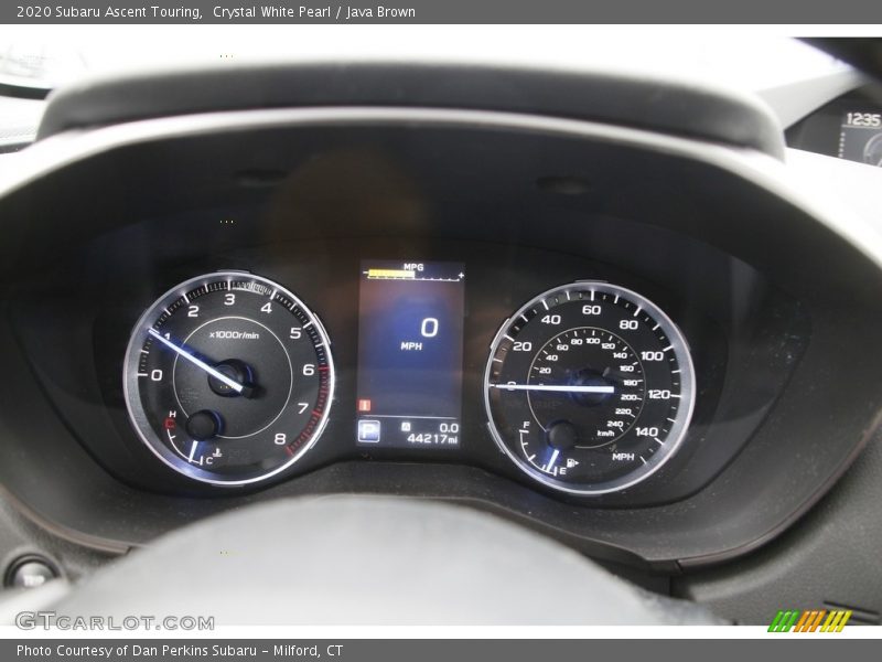 Crystal White Pearl / Java Brown 2020 Subaru Ascent Touring