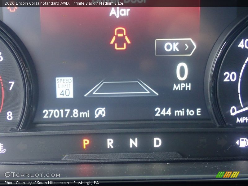 Infinite Black / Medium Slate 2020 Lincoln Corsair Standard AWD