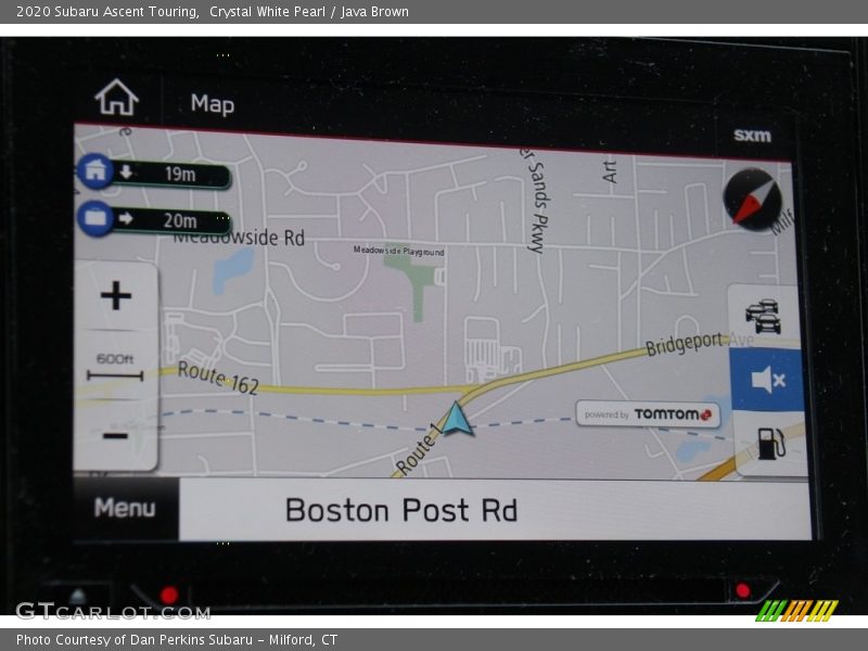 Crystal White Pearl / Java Brown 2020 Subaru Ascent Touring