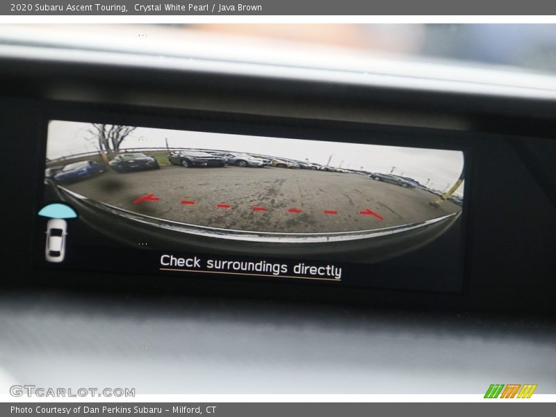 Crystal White Pearl / Java Brown 2020 Subaru Ascent Touring