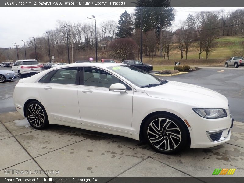  2020 MKZ Reserve AWD White Platinum