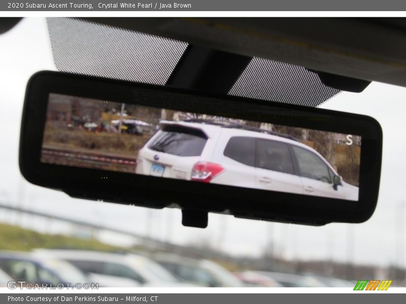 Crystal White Pearl / Java Brown 2020 Subaru Ascent Touring