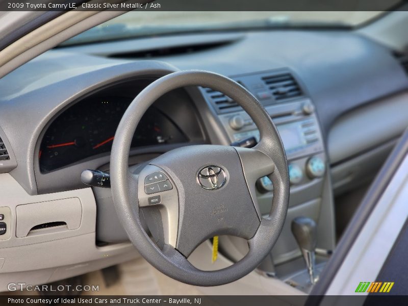Classic Silver Metallic / Ash 2009 Toyota Camry LE