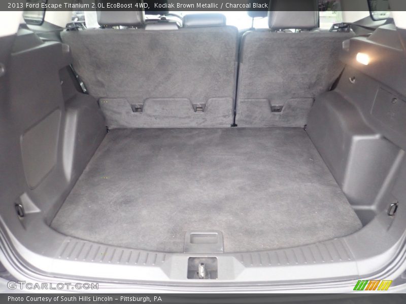 Kodiak Brown Metallic / Charcoal Black 2013 Ford Escape Titanium 2.0L EcoBoost 4WD