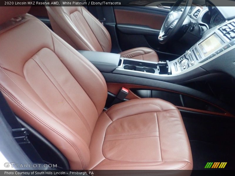 Front Seat of 2020 MKZ Reserve AWD