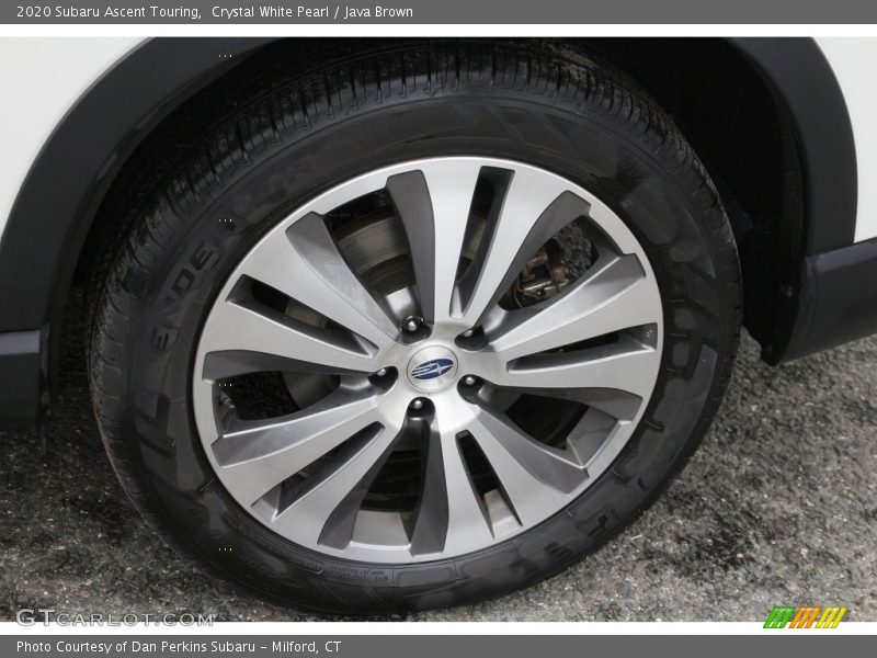 Crystal White Pearl / Java Brown 2020 Subaru Ascent Touring