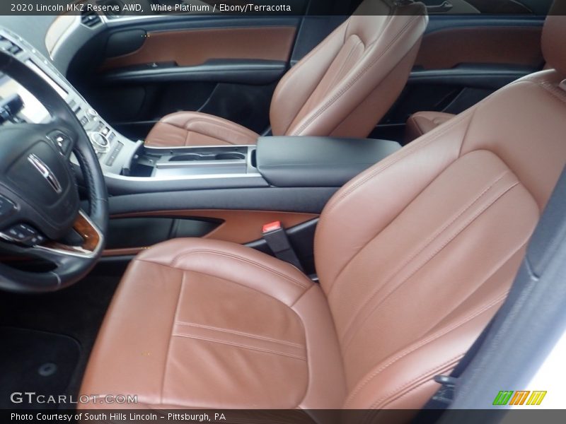 Front Seat of 2020 MKZ Reserve AWD