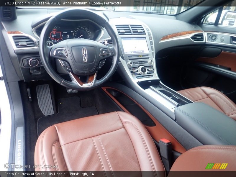  2020 MKZ Reserve AWD Ebony/Terracotta Interior