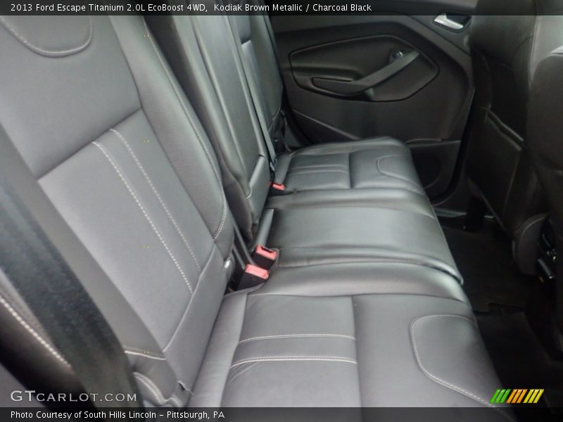 Kodiak Brown Metallic / Charcoal Black 2013 Ford Escape Titanium 2.0L EcoBoost 4WD