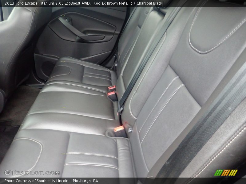 Kodiak Brown Metallic / Charcoal Black 2013 Ford Escape Titanium 2.0L EcoBoost 4WD
