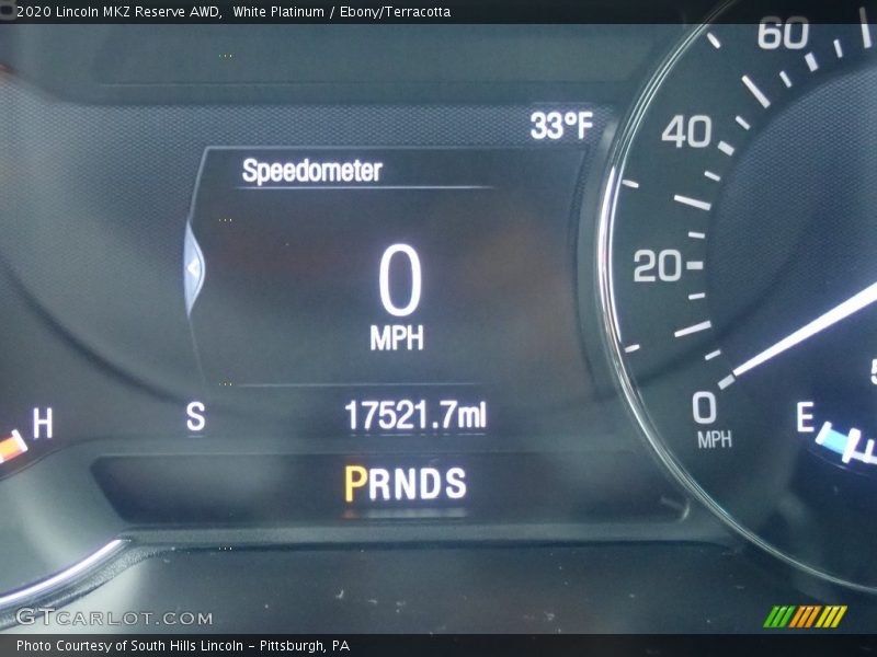 White Platinum / Ebony/Terracotta 2020 Lincoln MKZ Reserve AWD