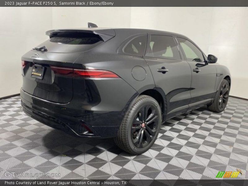 Santorini Black / Ebony/Ebony 2023 Jaguar F-PACE P250 S