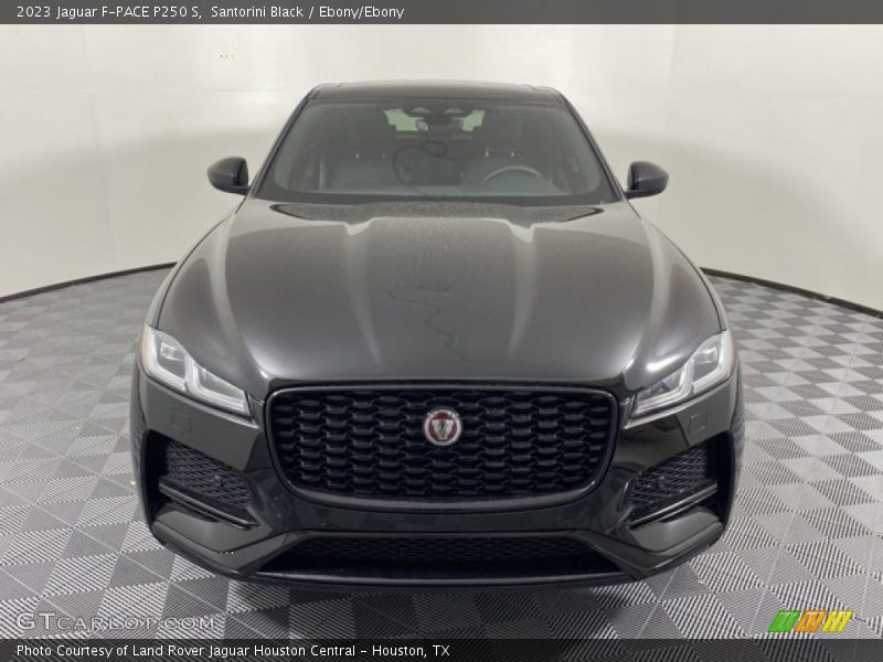 Santorini Black / Ebony/Ebony 2023 Jaguar F-PACE P250 S