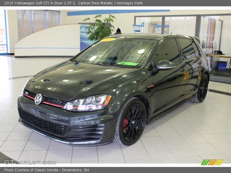 Carbon Steel Metallic / Interlagos Cloth 2015 Volkswagen Golf GTI 4-Door 2.0T S