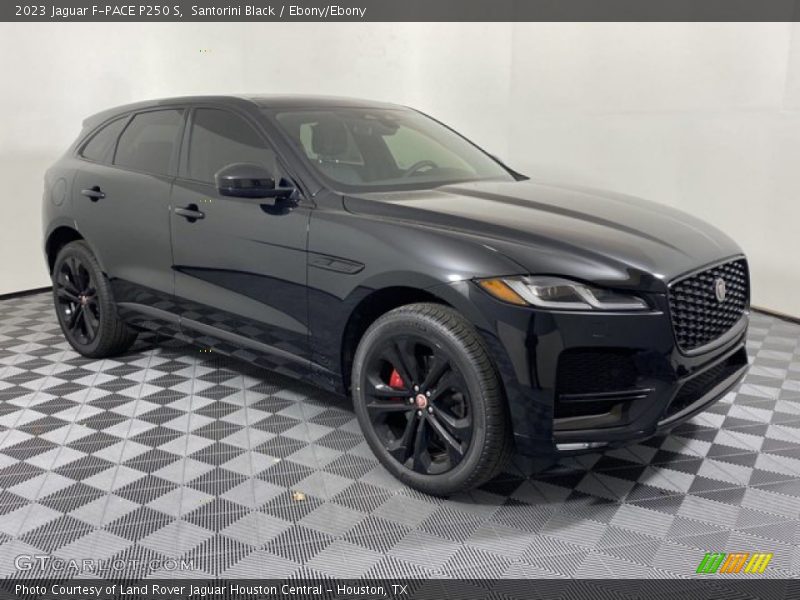 Santorini Black / Ebony/Ebony 2023 Jaguar F-PACE P250 S
