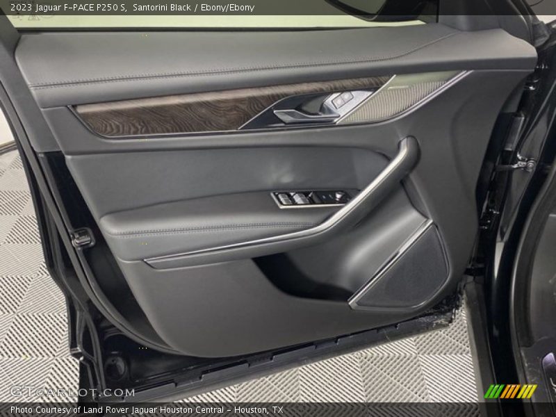 Santorini Black / Ebony/Ebony 2023 Jaguar F-PACE P250 S