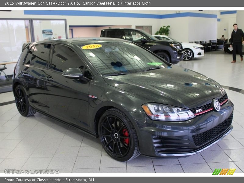 Carbon Steel Metallic / Interlagos Cloth 2015 Volkswagen Golf GTI 4-Door 2.0T S