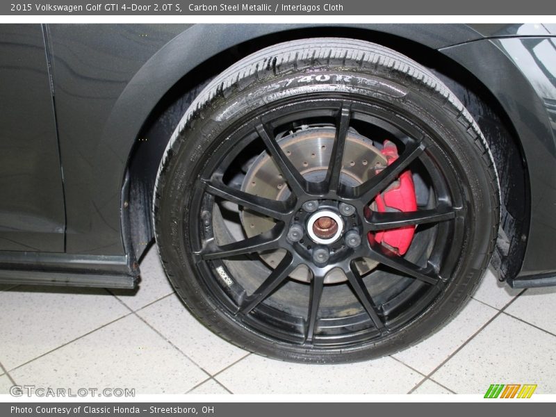 Carbon Steel Metallic / Interlagos Cloth 2015 Volkswagen Golf GTI 4-Door 2.0T S