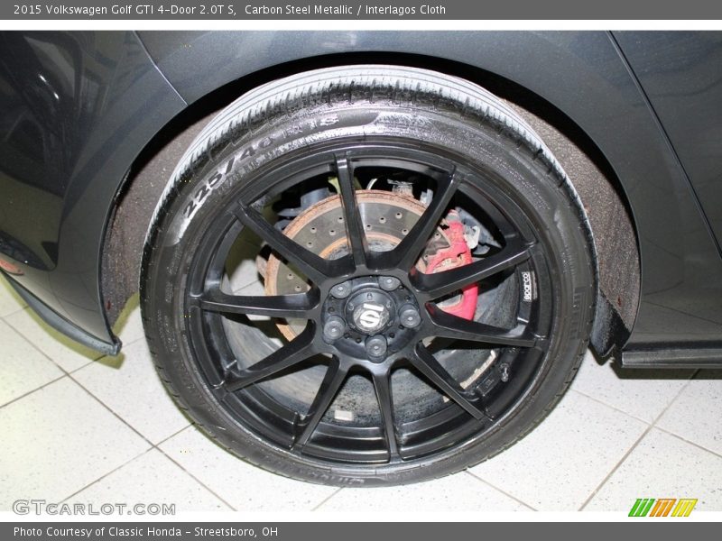 Carbon Steel Metallic / Interlagos Cloth 2015 Volkswagen Golf GTI 4-Door 2.0T S