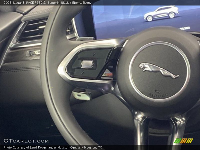 Santorini Black / Ebony/Ebony 2023 Jaguar F-PACE P250 S