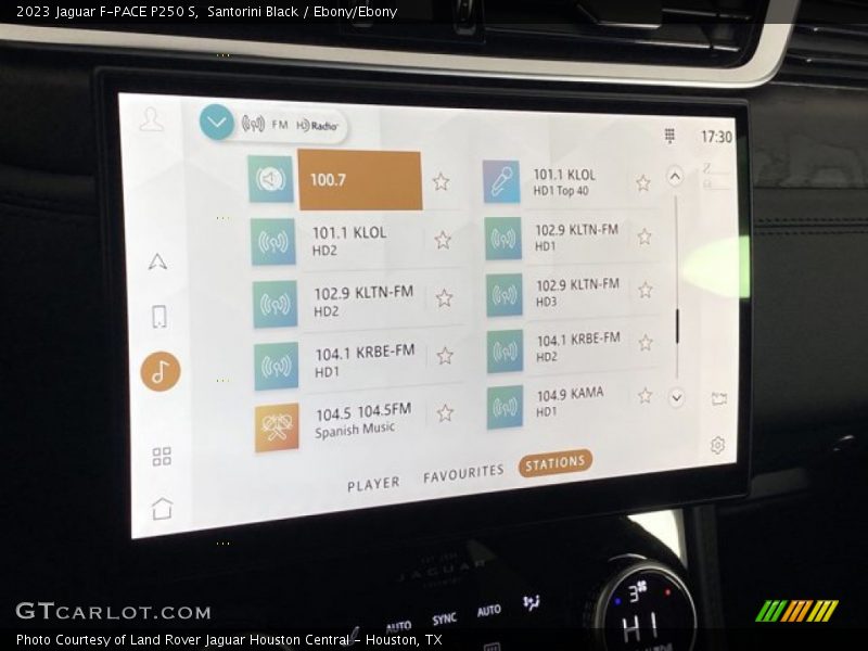 Santorini Black / Ebony/Ebony 2023 Jaguar F-PACE P250 S