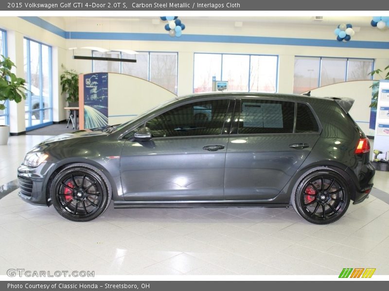 Carbon Steel Metallic / Interlagos Cloth 2015 Volkswagen Golf GTI 4-Door 2.0T S