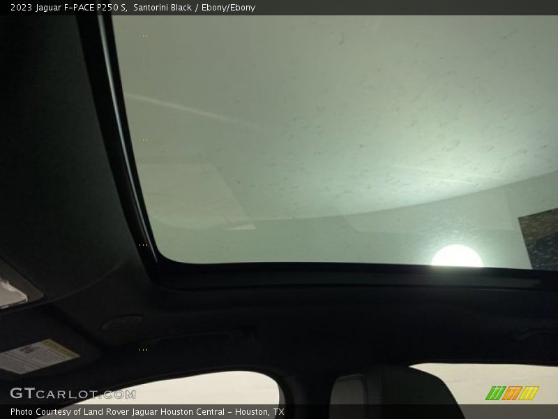 Santorini Black / Ebony/Ebony 2023 Jaguar F-PACE P250 S